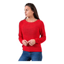 ONLY Geena Xo L/S Pullover Knt Red -Takit Myyntikauppa 5713442237082 006 977fce8edf434ba2ae1c6b9e0c1a06cf