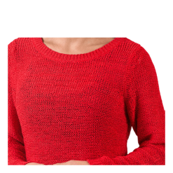 ONLY Geena Xo L/S Pullover Knt Red -Takit Myyntikauppa 5713442237082 007 8efe01b4663945aa8955a31ec72d6d84