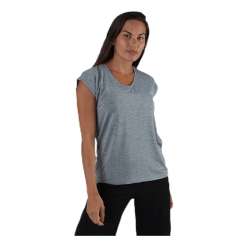 Pieces Billo Tee Lurex Stripes Grey