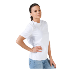 Pieces Ria Ss Fold Up Solid Tee White -Takit Myyntikauppa 5713722835380 004 9e678a959e1a4d03bdc8cf0176fde280