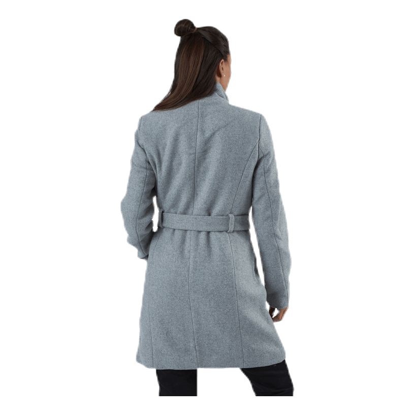 ONLY Michigan Wool Coat Otw Grey 5 ONLY Michigan Wool Coat Otw Grey - Image 3