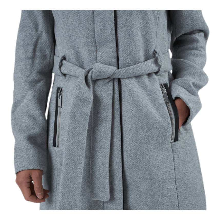 ONLY Michigan Wool Coat Otw Grey 7 ONLY Michigan Wool Coat Otw Grey - Image 5