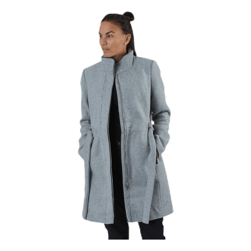 ONLY Michigan Wool Coat Otw Grey 8 ONLY Michigan Wool Coat Otw Grey - Image 6