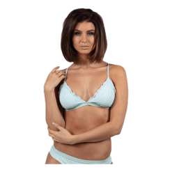 Pieces Barbara Bikini Triangle Bra Blue