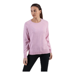 ONLY Lesly Kings L/S Pullover Knt Pink