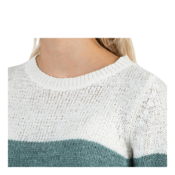 ONLY Geena L/S Block Pullover Knt White -Takit Myyntikauppa 5713759126512 006 6cdfe62003fa452197fc9fbf884d52f9