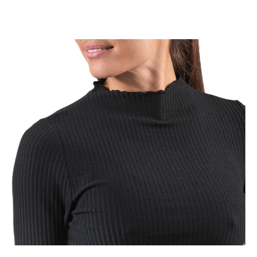 ONLY Emma L/S High Neck Top Jrs Black 8 ONLY Emma L/S High Neck Top Jrs Black - Image 6