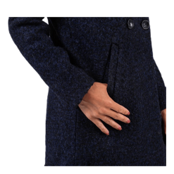ONLY Sophia Wool Boucle Coat Blue -Takit Myyntikauppa 5713776212731 008 799b7062558740019c2a68906cd8588c