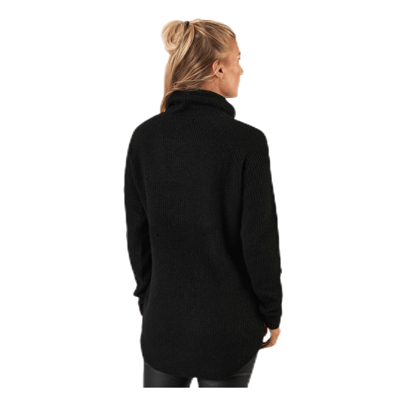 Pieces Ellen Ls Long Knit Black 5 Pieces Ellen Ls Long Knit Black - Image 3