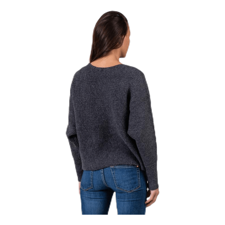 ONLY Daniella L/S Pullover Grey 4 ONLY Daniella L/S Pullover Grey - Image 2