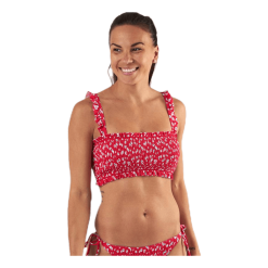 Pieces Nikita Bikini Bra Top Red