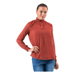 ONLY New Kayla L/S Top Red