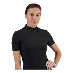 Pieces Kylie Ss T-Neck Top Black