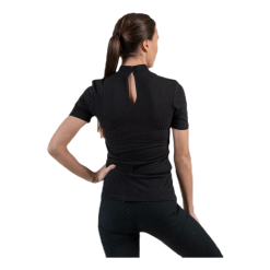 Pieces Kylie Ss T-Neck Top Black -Takit Myyntikauppa 5714503637681 003 eab2e016189b45309efea7a271c17801