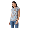 ONLY Alma Poly S/S Top Aop Blue