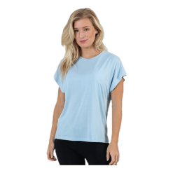 ONLY Free Life S/S O-Neck Top Jrs Blue