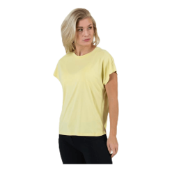 ONLY Free Life S/S O-Neck Top Jrs Yellow