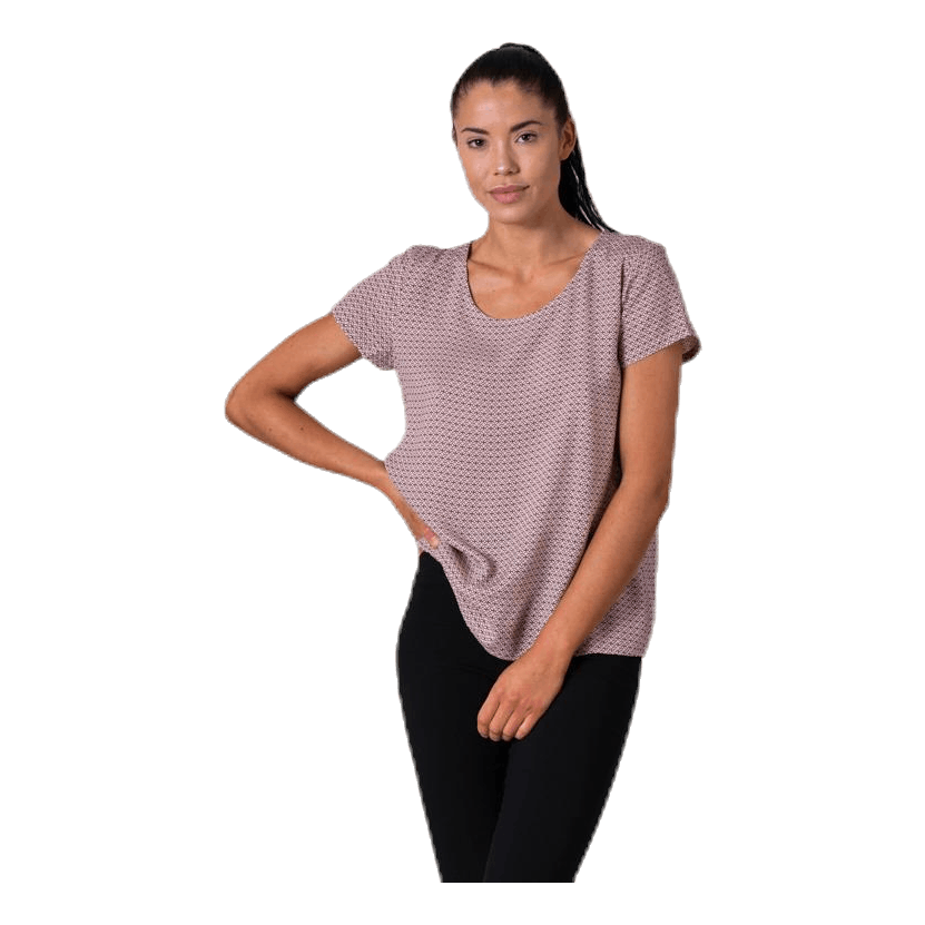 ONLY First One Ss Aop Top Red 3 ONLY First One Ss Aop Top Red