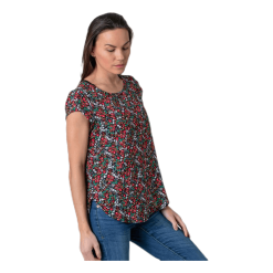 ONLY Vic Ss Aop Top Wvn Black -Takit Myyntikauppa 5714507459388 002 fb85144875bf4466a60e2cedb9c985f9