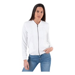 ONLY Nova Lux Bomber Jacket Solid 8 White