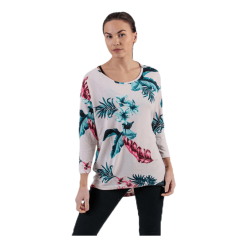 ONLY Elcos 4/5 Aop Top Jrs Pink