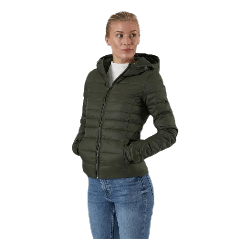 ONLY Tahoe Hood Jacket Otw Green 4 ONLY Tahoe Hood Jacket Otw Green - Image 2