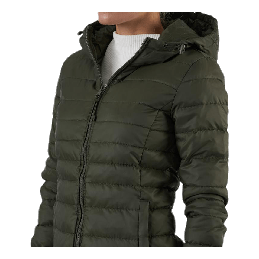 ONLY Tahoe Hood Jacket Otw Green 6 ONLY Tahoe Hood Jacket Otw Green - Image 4