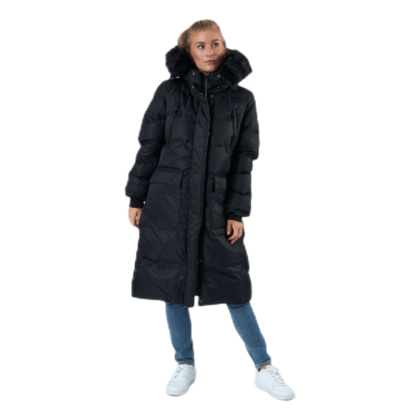 Whistler Frida Long Puffer Jacket Black 3 Whistler Frida Long Puffer Jacket Black