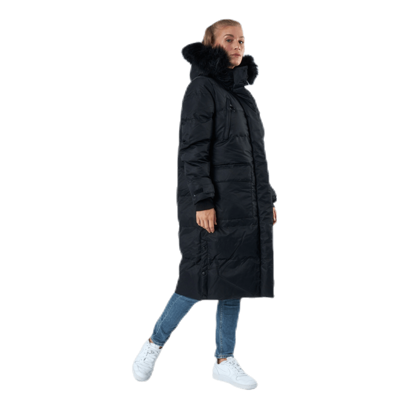 Whistler Frida Long Puffer Jacket Black 4 Whistler Frida Long Puffer Jacket Black - Image 2