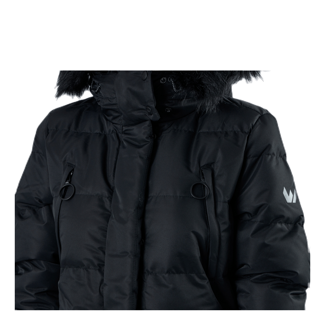 Whistler Frida Long Puffer Jacket Black 6 Whistler Frida Long Puffer Jacket Black - Image 4