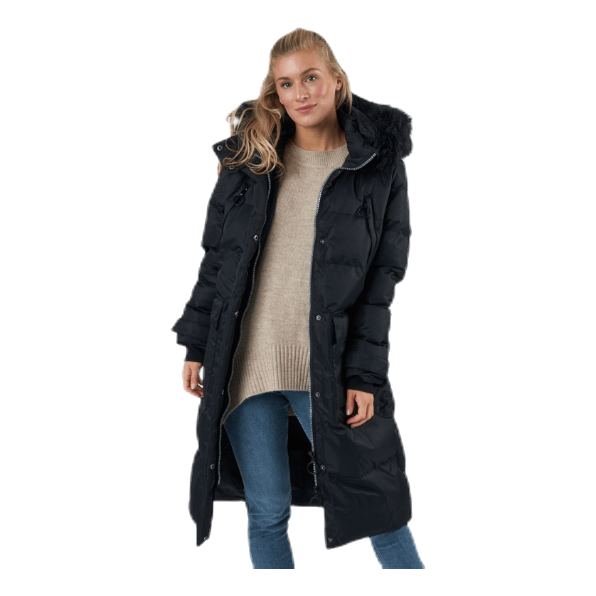 Whistler Frida Long Puffer Jacket Black 8 Whistler Frida Long Puffer Jacket Black - Image 6