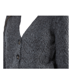 Pieces Bibi Ls Knit Cardigan Grey -Takit Myyntikauppa 5714911835891 005 2b498d3174e944c4b51f0f814e2788de