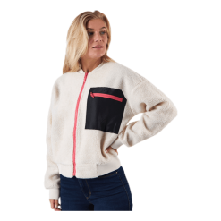 Only Play Janessa Teddy Pocket Jacket White -Takit Myyntikauppa 5714911937236 002 31035c35b1794f6ca090fdcb81143a42