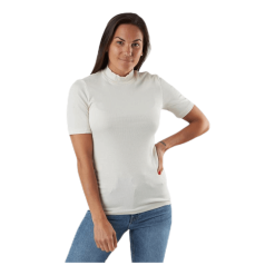 Pieces Birdie Ss T-Neck White