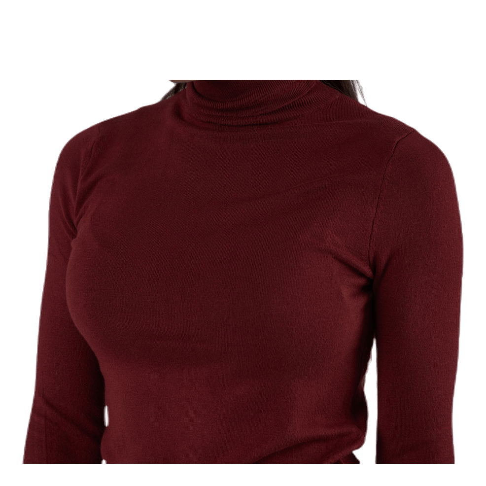 ONLY Venice L/S Rollneck Pullover Knt Red 7 ONLY Venice L/S Rollneck Pullover Knt Red - Image 5