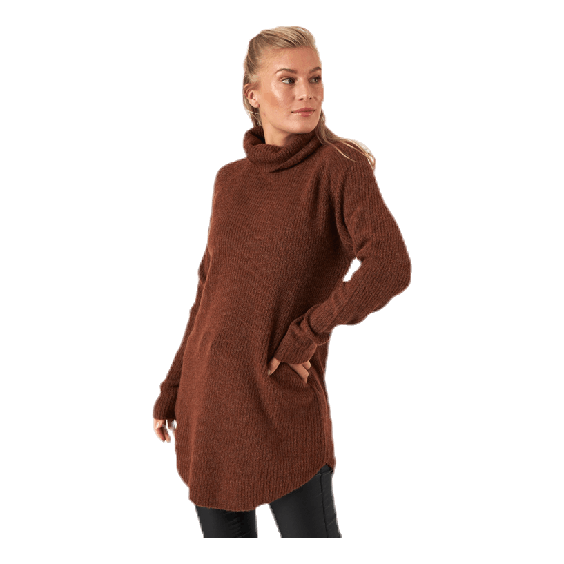 Pieces Ellen Ls Long Knit Brown 4 Pieces Ellen Ls Long Knit Brown - Image 2