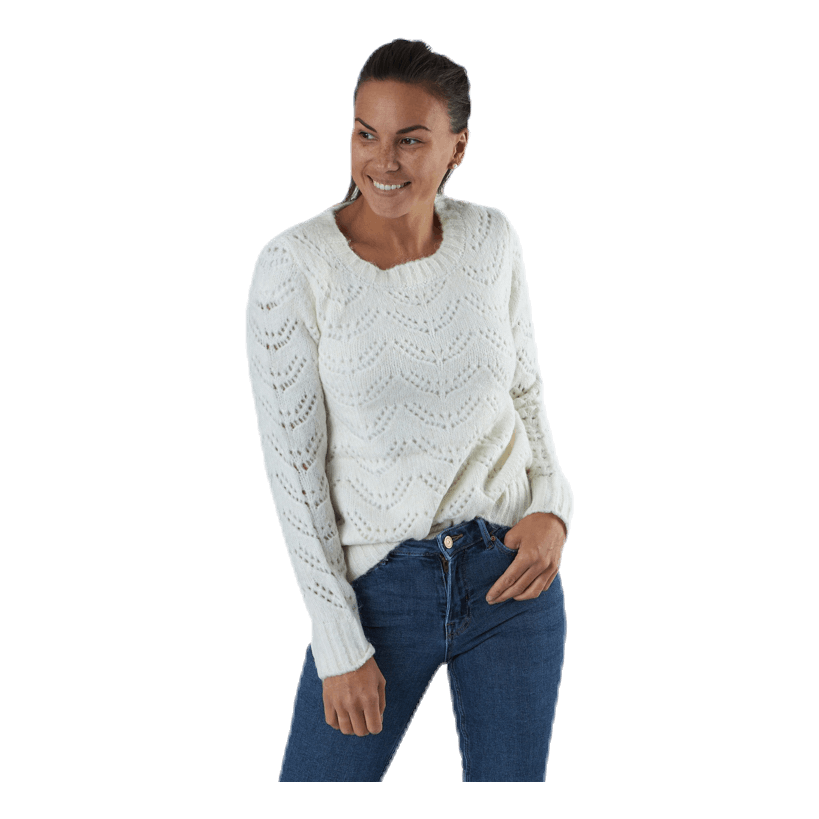 Pieces Bibi Ls Knit White 3 Pieces Bibi Ls Knit White