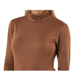 ONLY Lela Life L/S Rollneck Top Jrs Brown -Takit Myyntikauppa 5714918267336 004 7cc96c7402df4bff930f0b04a2cebd59