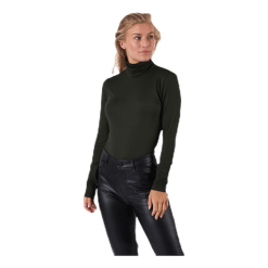 ONLY Lela Life L/S Rollneck Top Jrs Black