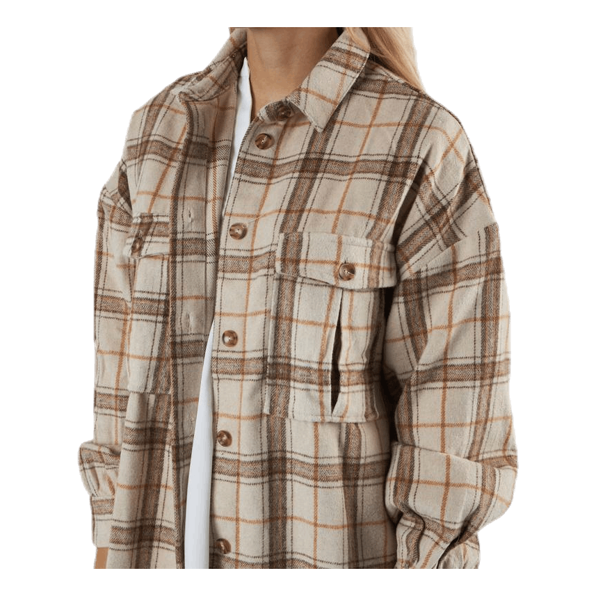 Pieces Lis Long Shacket D2D Beige 6 Pieces Lis Long Shacket D2D Beige - Image 4