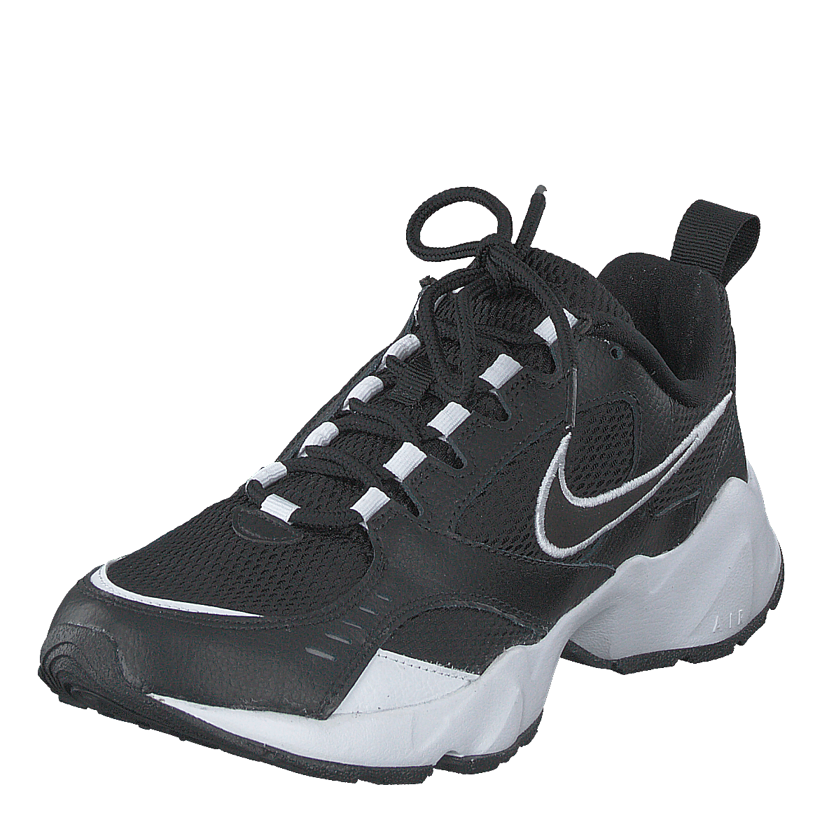 Nike Wmns Air Heights Black/black-white 5 Nike Wmns Air Heights Black/black-white - Image 3