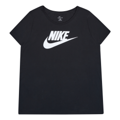 Nike Nsw Tee Essntial Futura Plus Svart/vit