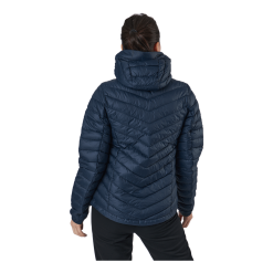 Peak Performance W Frost Down Hood Jacket Blue Shadow -Takit Myyntikauppa 60469 66 003