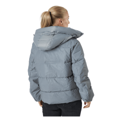 Svea W. Hooded Reflective Puffer Ja Silver -Takit Myyntikauppa 60471 07 003