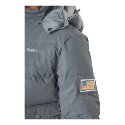 Svea W. Hooded Reflective Puffer Ja Silver -Takit Myyntikauppa 60471 07 005