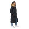 Svea W. Loose Fur Hood Coat Black -Takit Myyntikauppa 60471 08 001