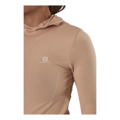 Salomon Comet Seamless Hoody W Sirocco/shell -Takit Myyntikauppa 60485 10 005