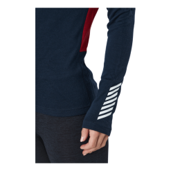Helly Hansen W Lifa Merino Midweight Crew 598 Navy -Takit Myyntikauppa 60495 75 005