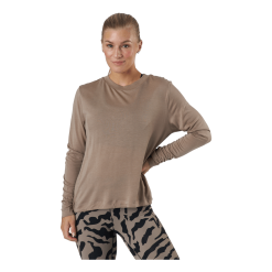 CASALL Ease Crew Neck Taupe Grey