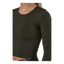 CASALL Crop Long Sleeve Forest Green -Takit Myyntikauppa 60502 21 004